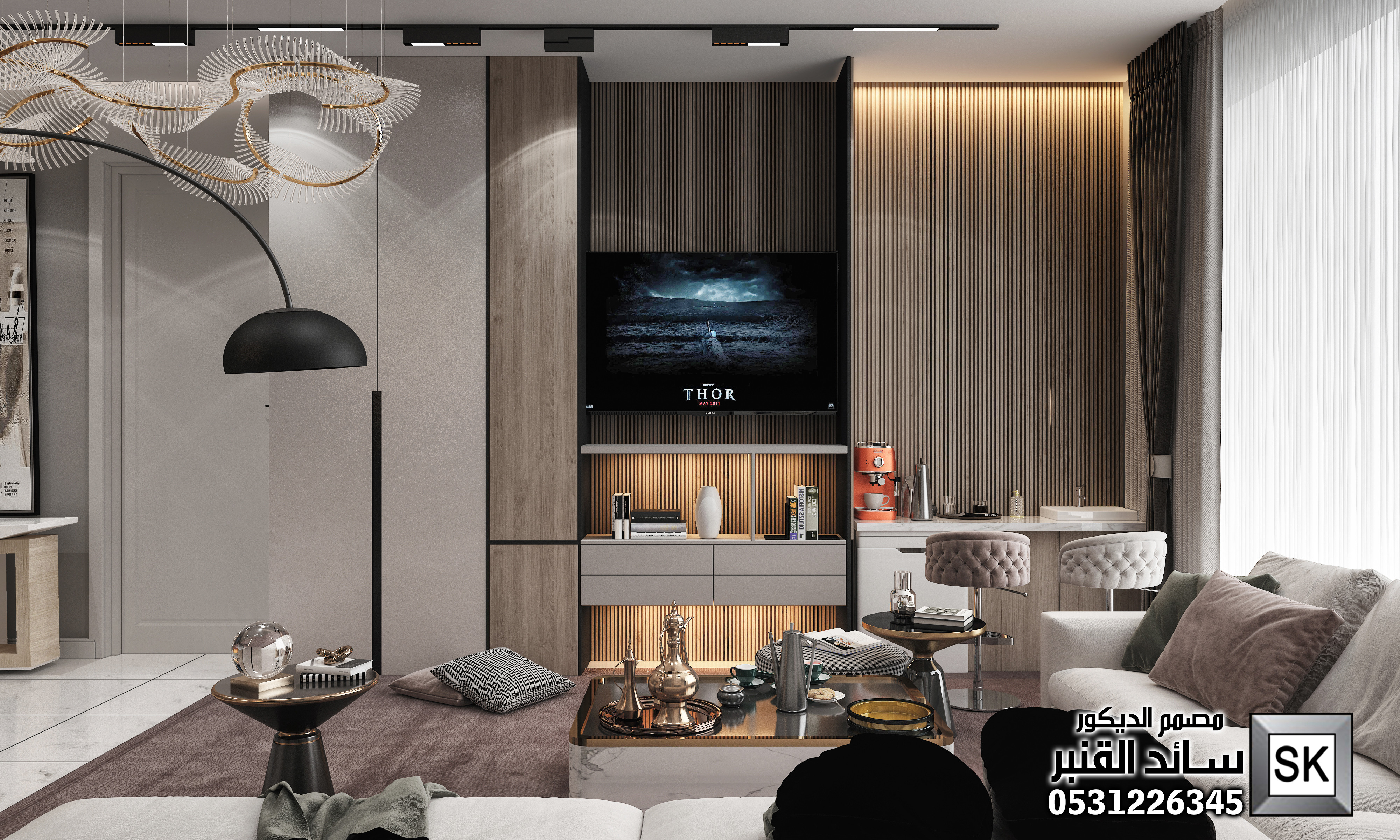 مصمم ديكور داخلي محترف في الرياض