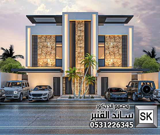 تصميم و تنفيذ دوبلكس و تاون هاوس فاخر في الرياض