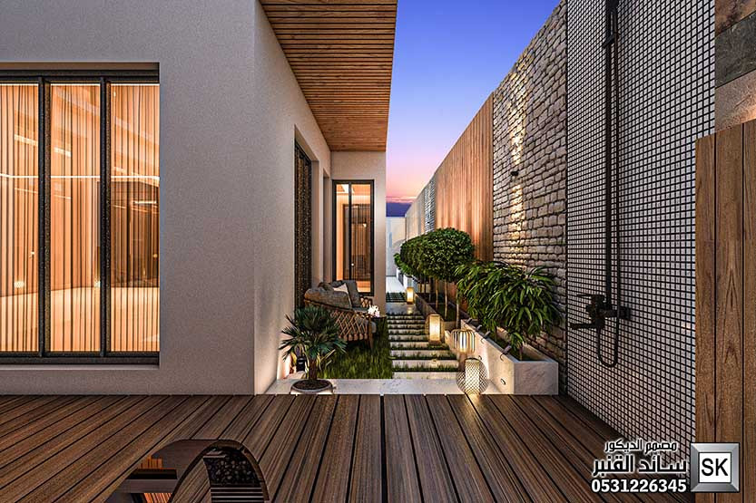 مصمم حدائق محترف في الرياض