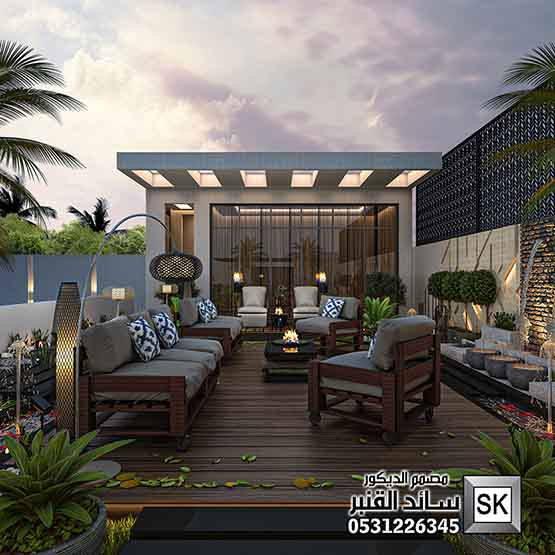 مصمم إستراحات مبدع في الرياض