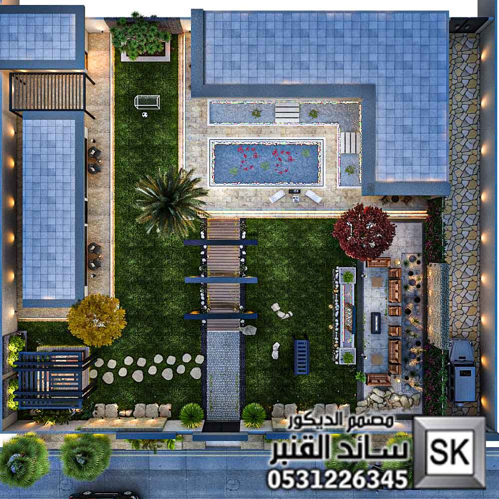 مصمم لاندسكيب مزارع محترف في الرياض