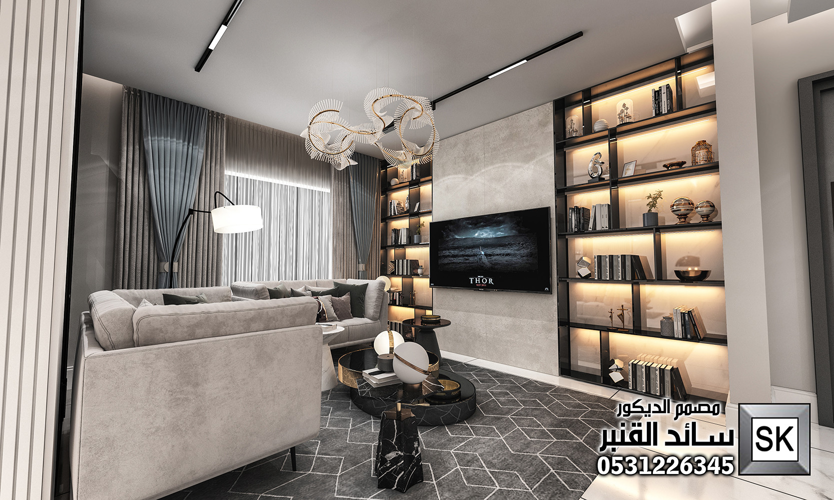مصمم ديكور داخلي محترف و مبدع في الرياض