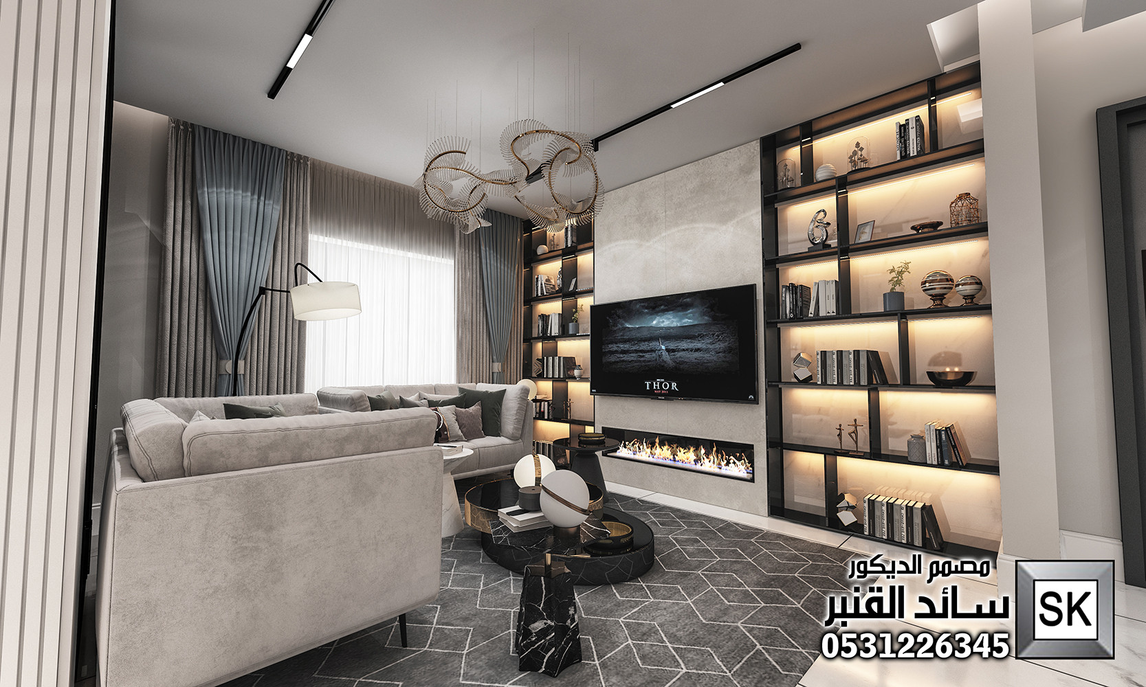 مصمم ديكور داخلي محترف و مبدع في الرياض