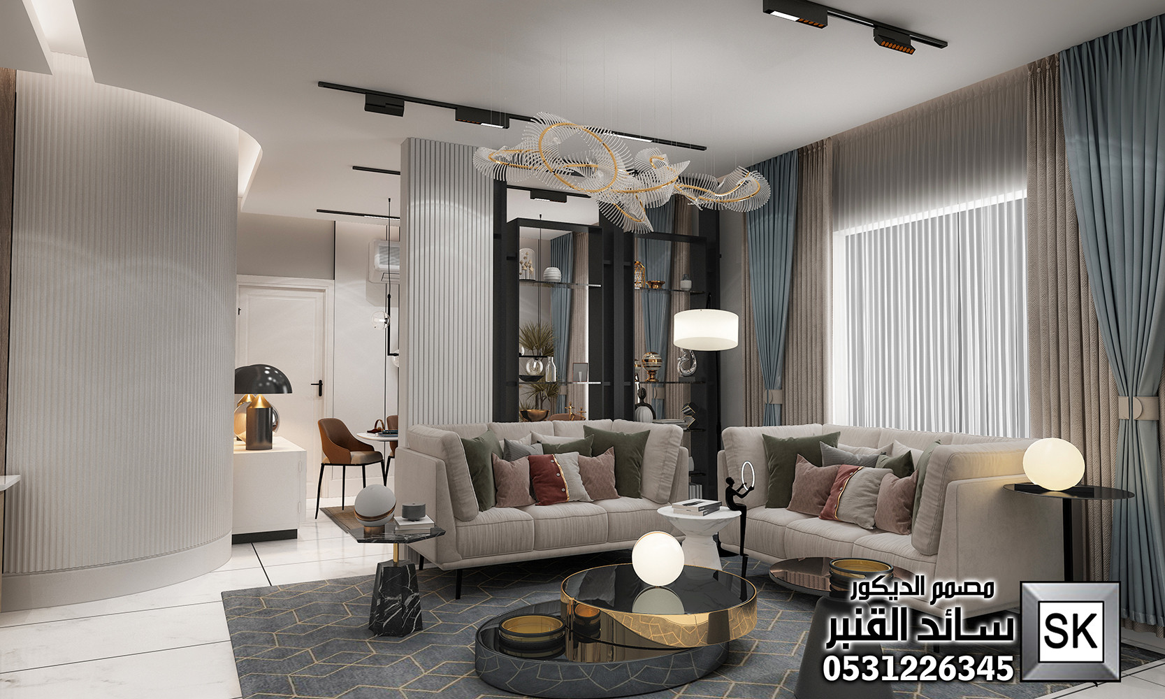 مصمم ديكور داخلي محترف و مبدع في الرياض