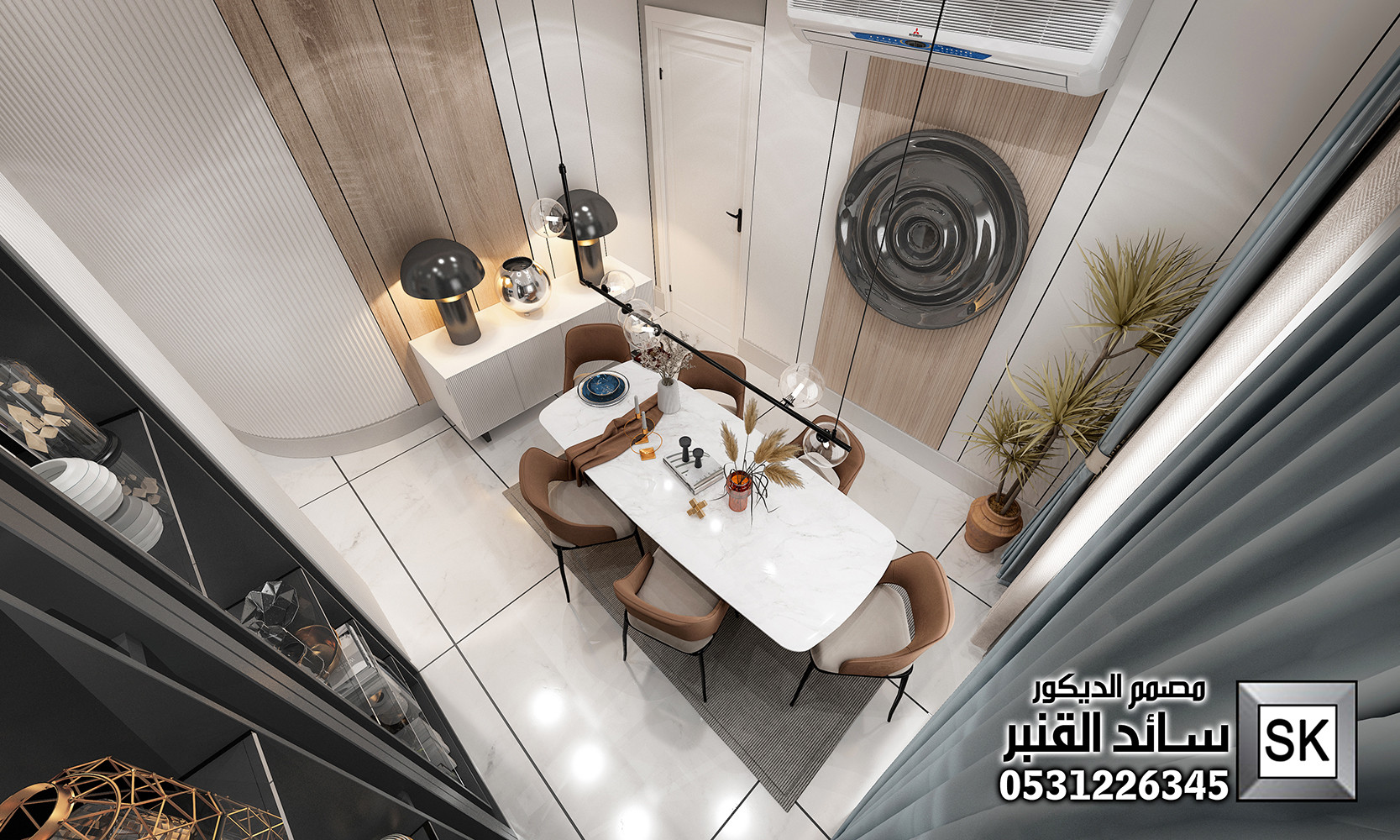 مصمم ديكور داخلي محترف و مبدع في الرياض