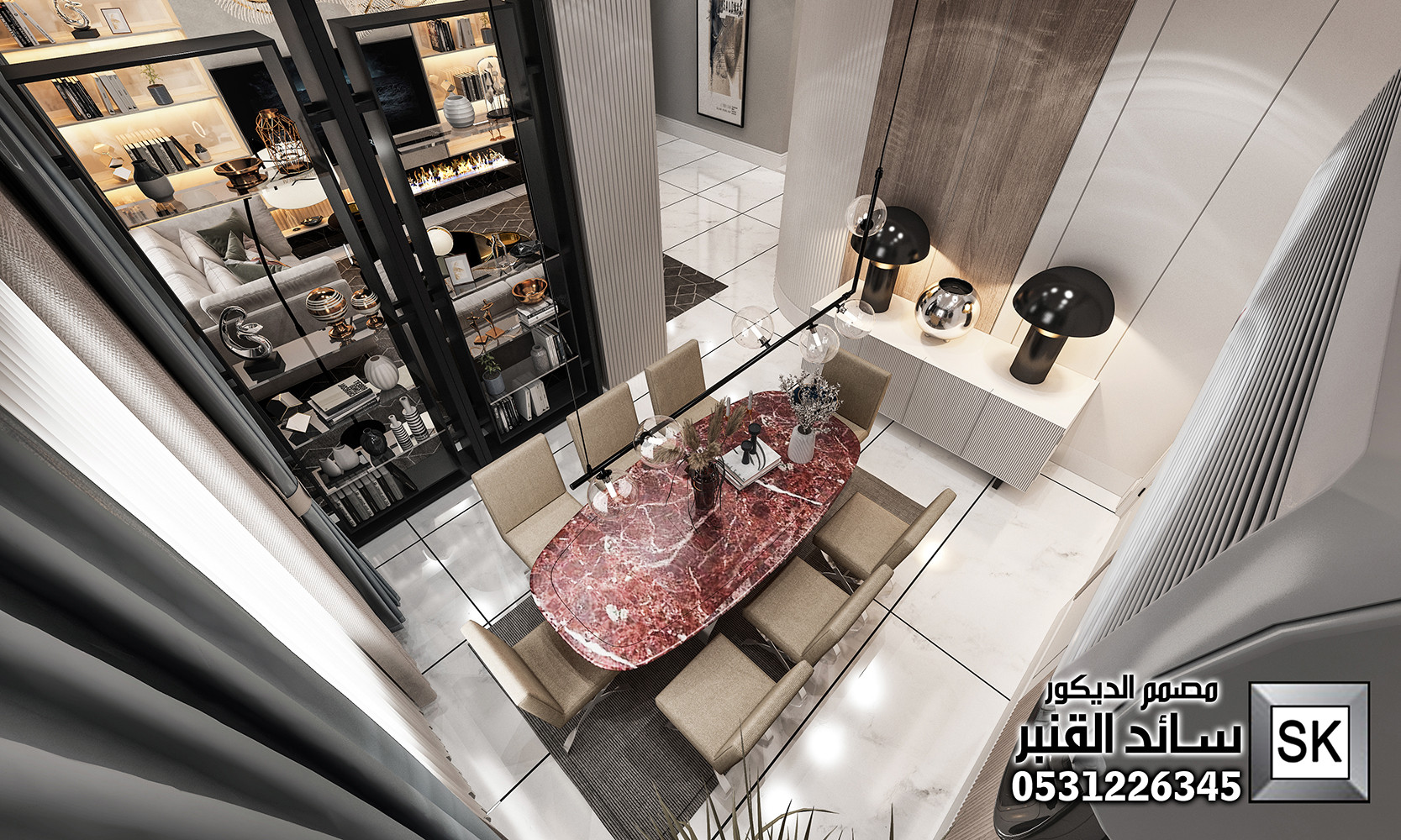 مصمم ديكور داخلي محترف و مبدع في الرياض