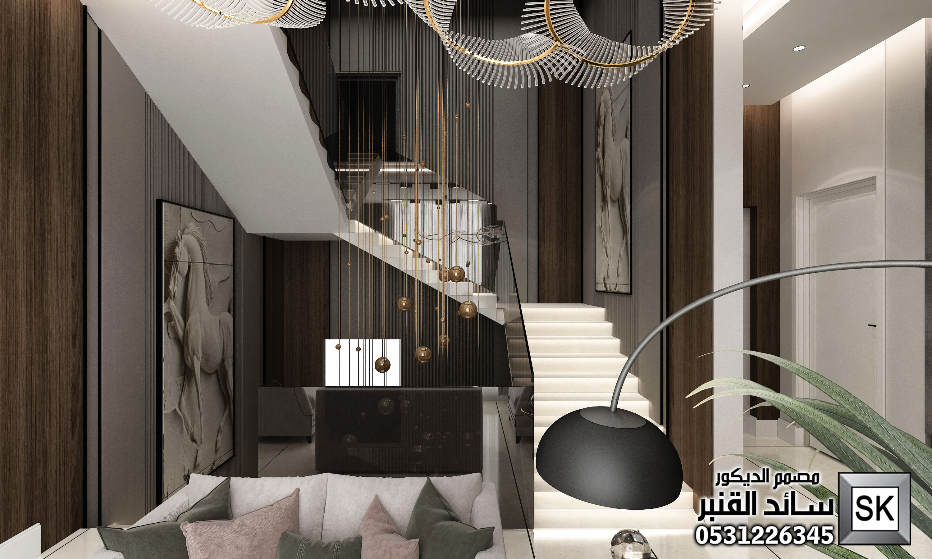 تشطيب ديكور صالات و مجالس شامل تصميم مجاني بأسعار و تكاليف أقل في الرياض