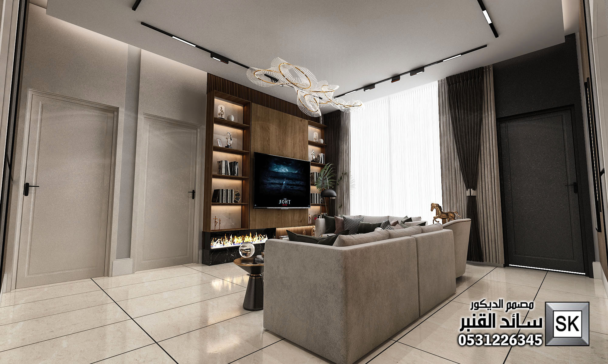 مصمم ديكور داخلي محترف خبرة 15 عام في الرياض