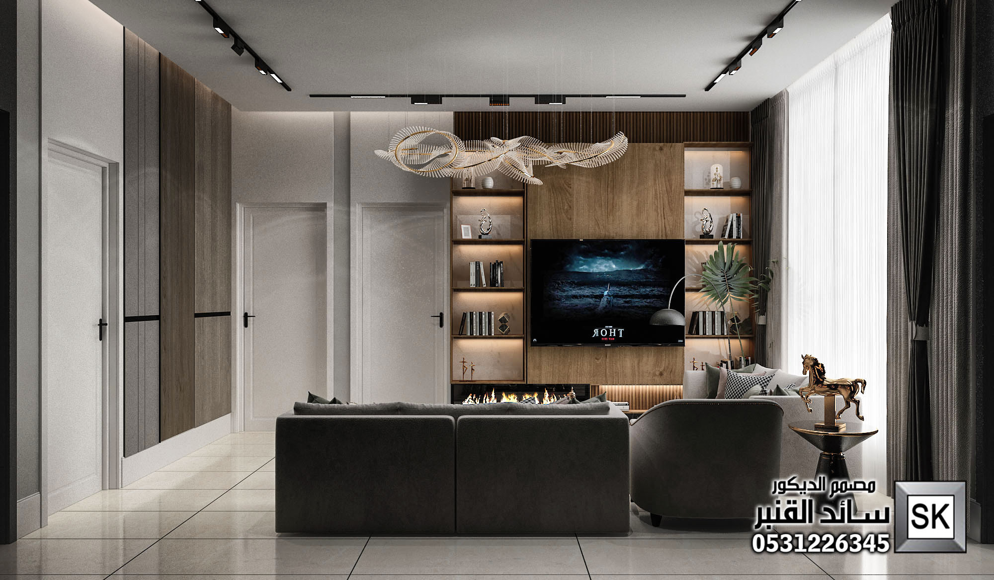 مصمم ديكور داخلي محترف خبرة 15 عام في الرياض