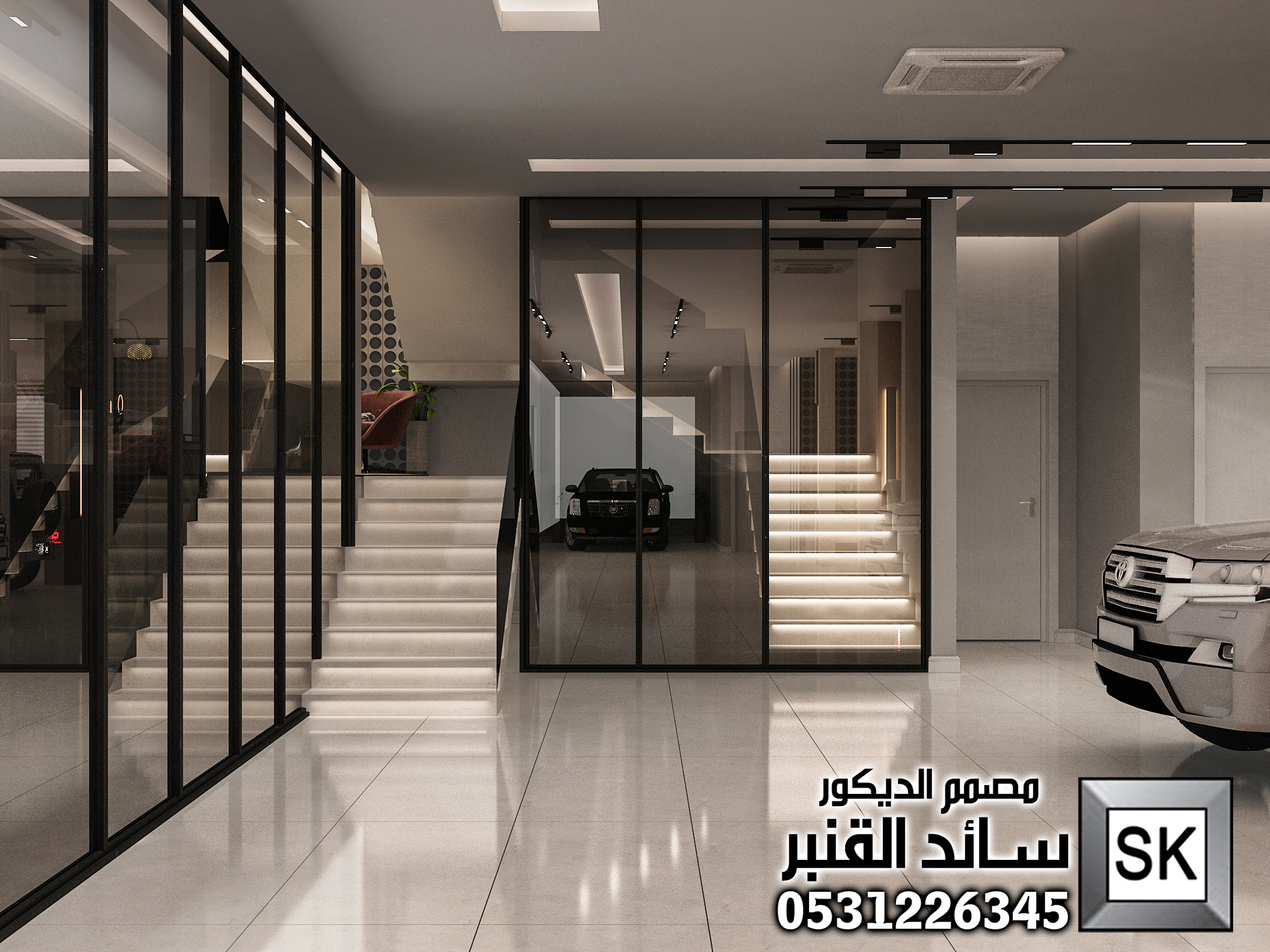 تصميم و تنفيذ ديكور داخلي فاخر في الرياض
