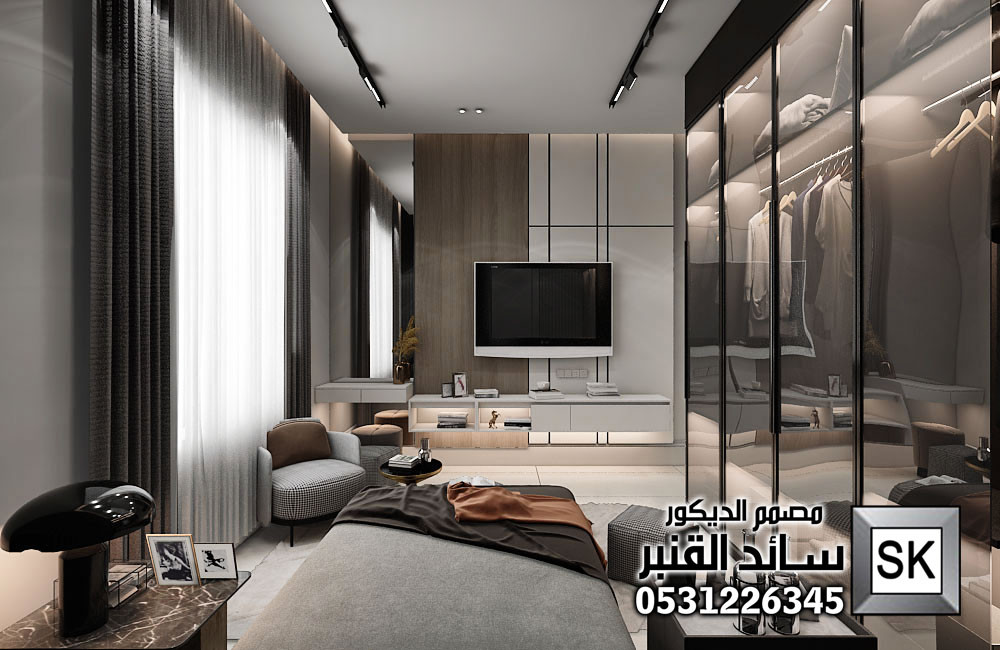 تصميم ديكور داخلي فاخر في جدة