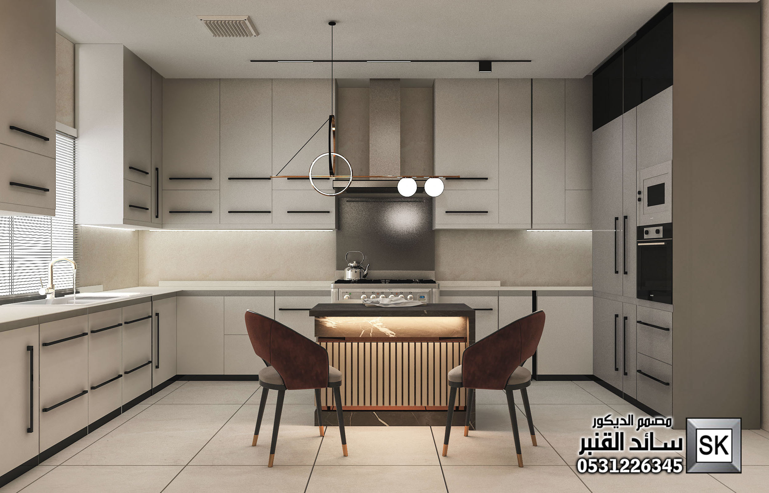 مكتب تصميم داخلي فاخر في الدمام