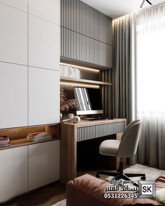 تصميم و تنفيذ مكاتب و غرف دراسية و غرف ألعاب فخمة في السعودية