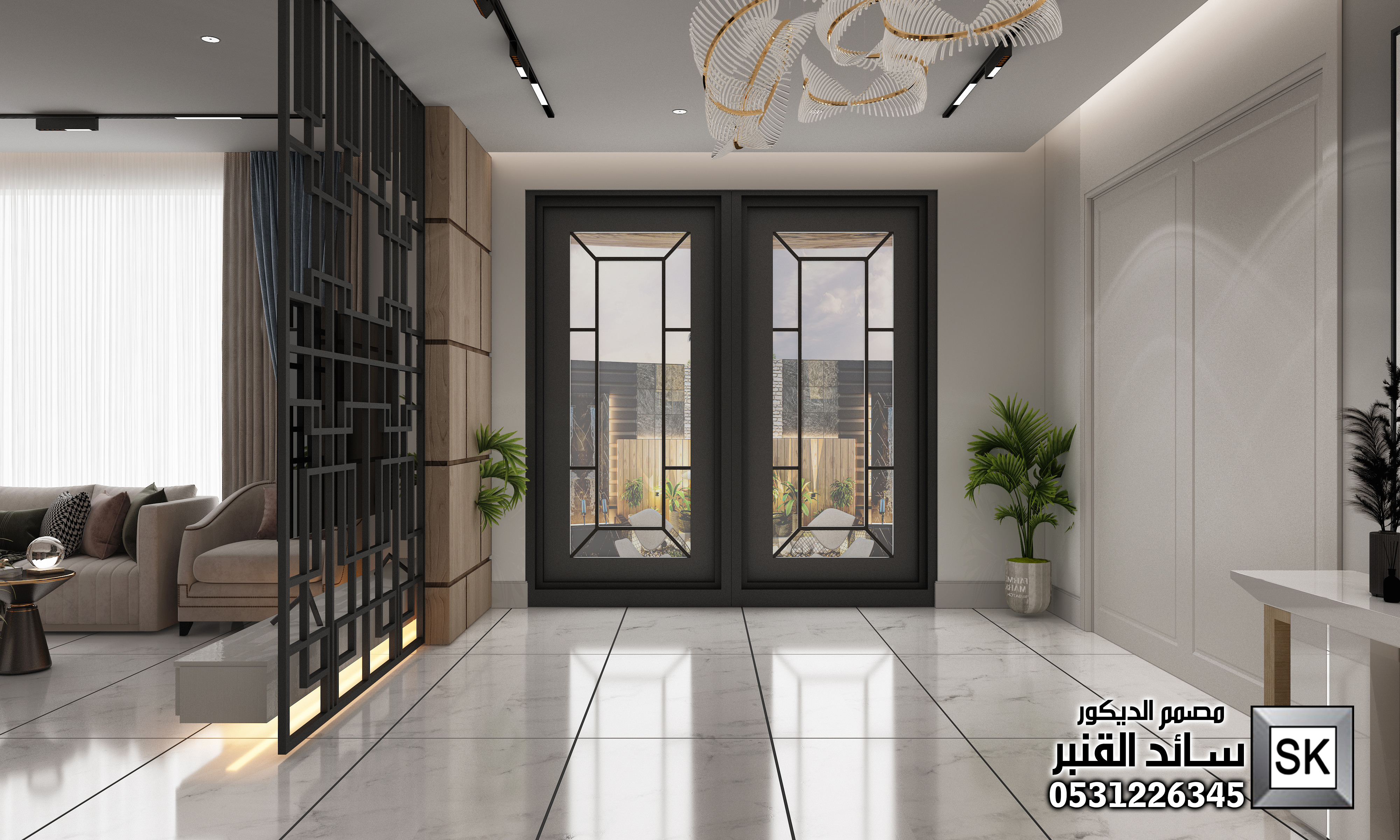 مصمم ديكور داخلي محترف في الرياض