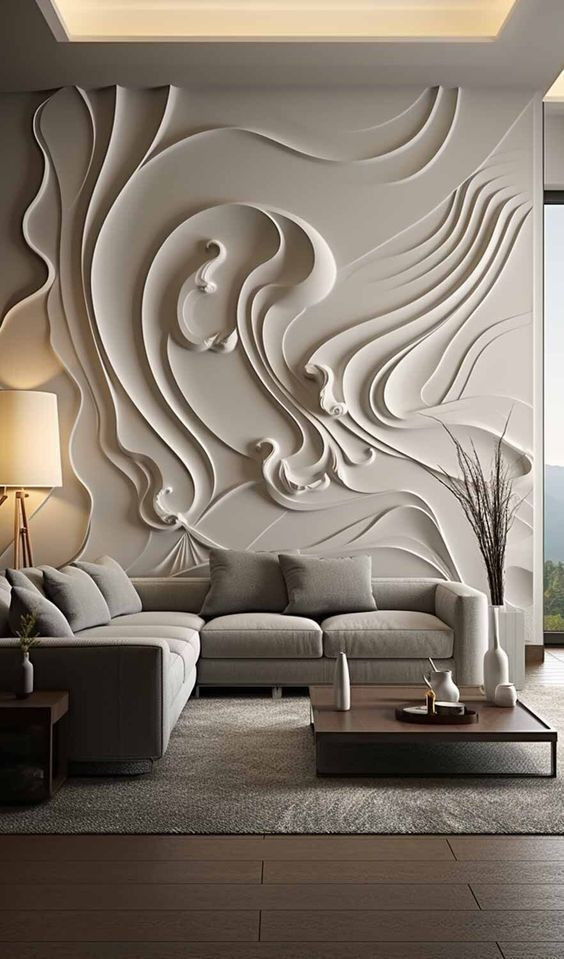 تشطيب جدران خشب حفر ليزر في السعودية