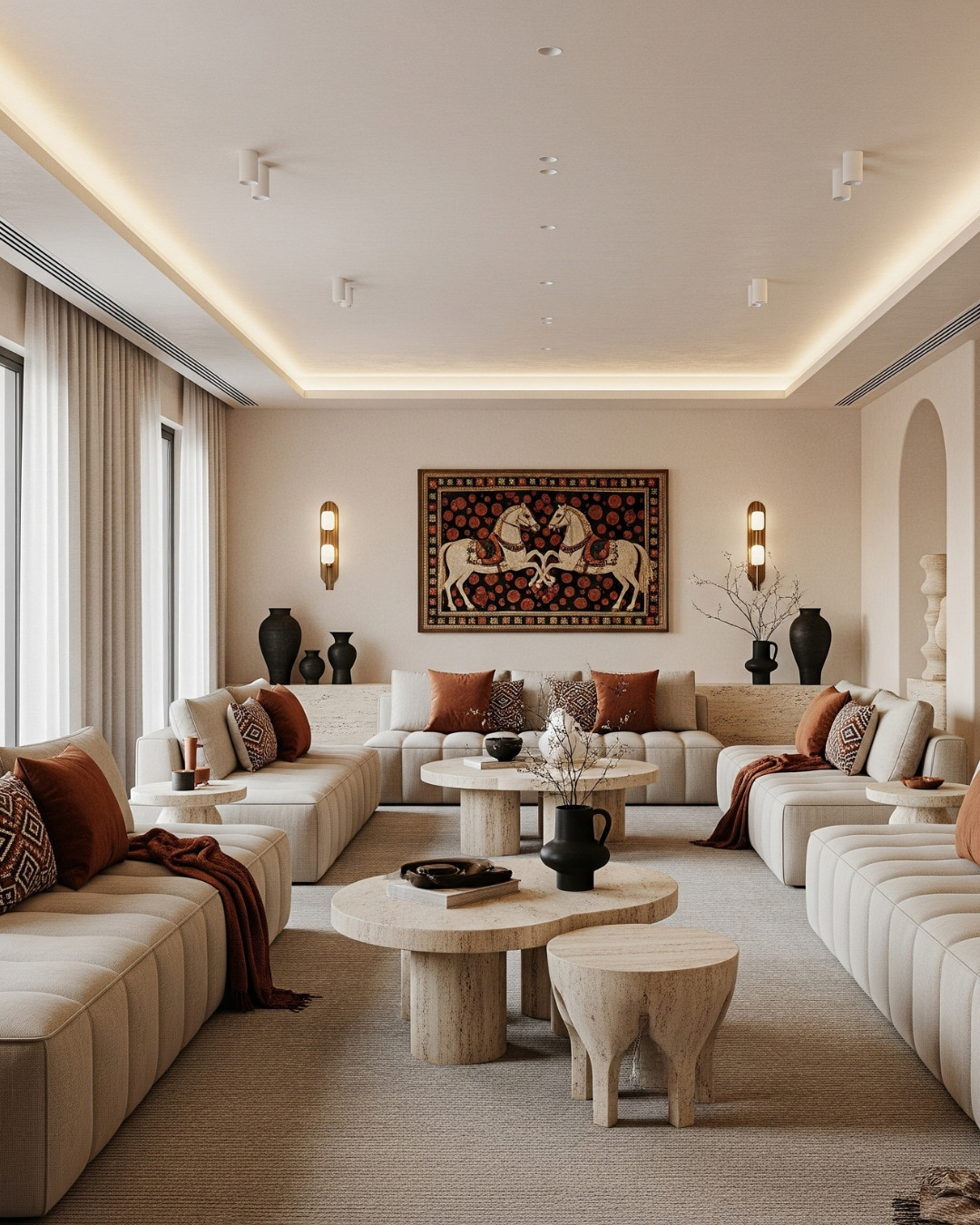 أفضل مكتب تصميم داخلي في الرياض | فلل عصرية وكلاسيكية