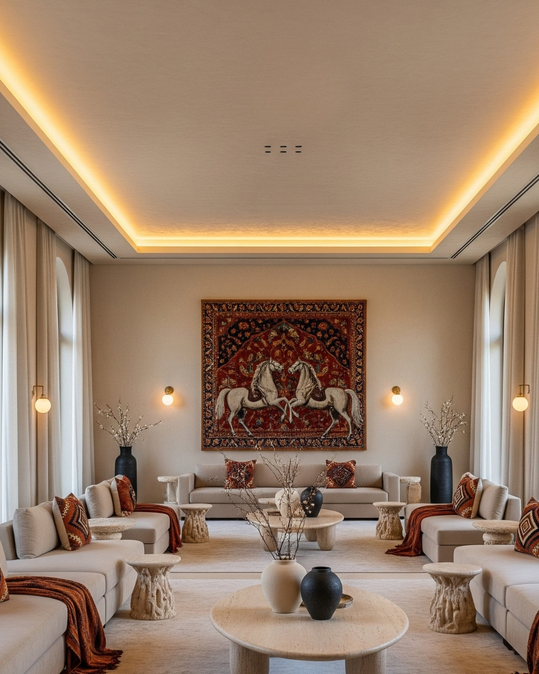 أفضل مكتب تصميم داخلي في الرياض | فلل عصرية وكلاسيكية