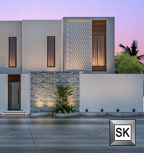 مصمم واجهات تاون هاوس محترف في السعودية