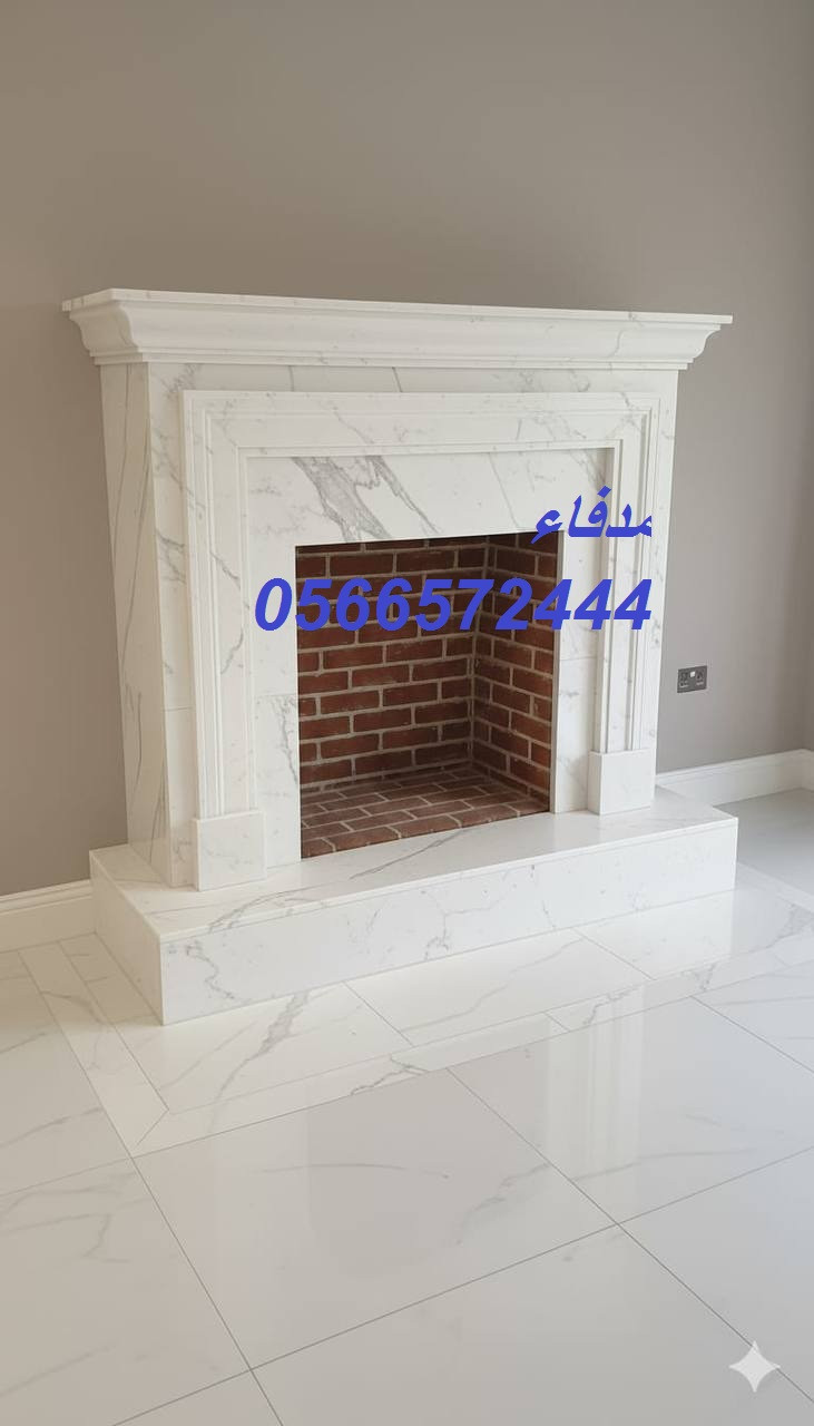 مدفأة أوروبية حديثة تضيف لمسة فنية، نوفر لك