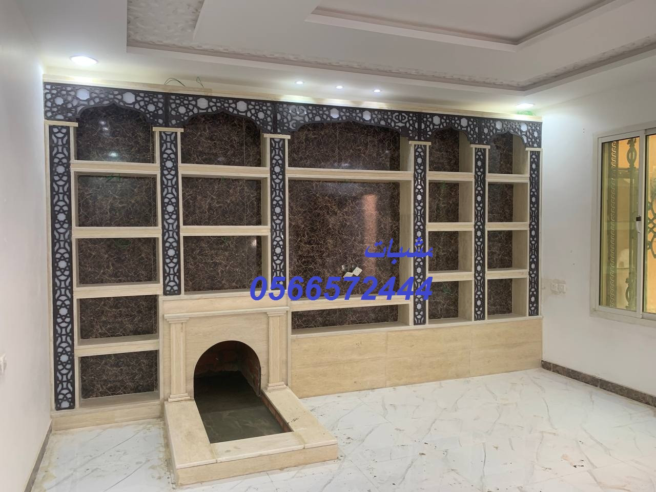 مشبات تراثية وحديثة تجمع بين الفخامة والأصالة. نقوم بتنفيذ مشبات حجر