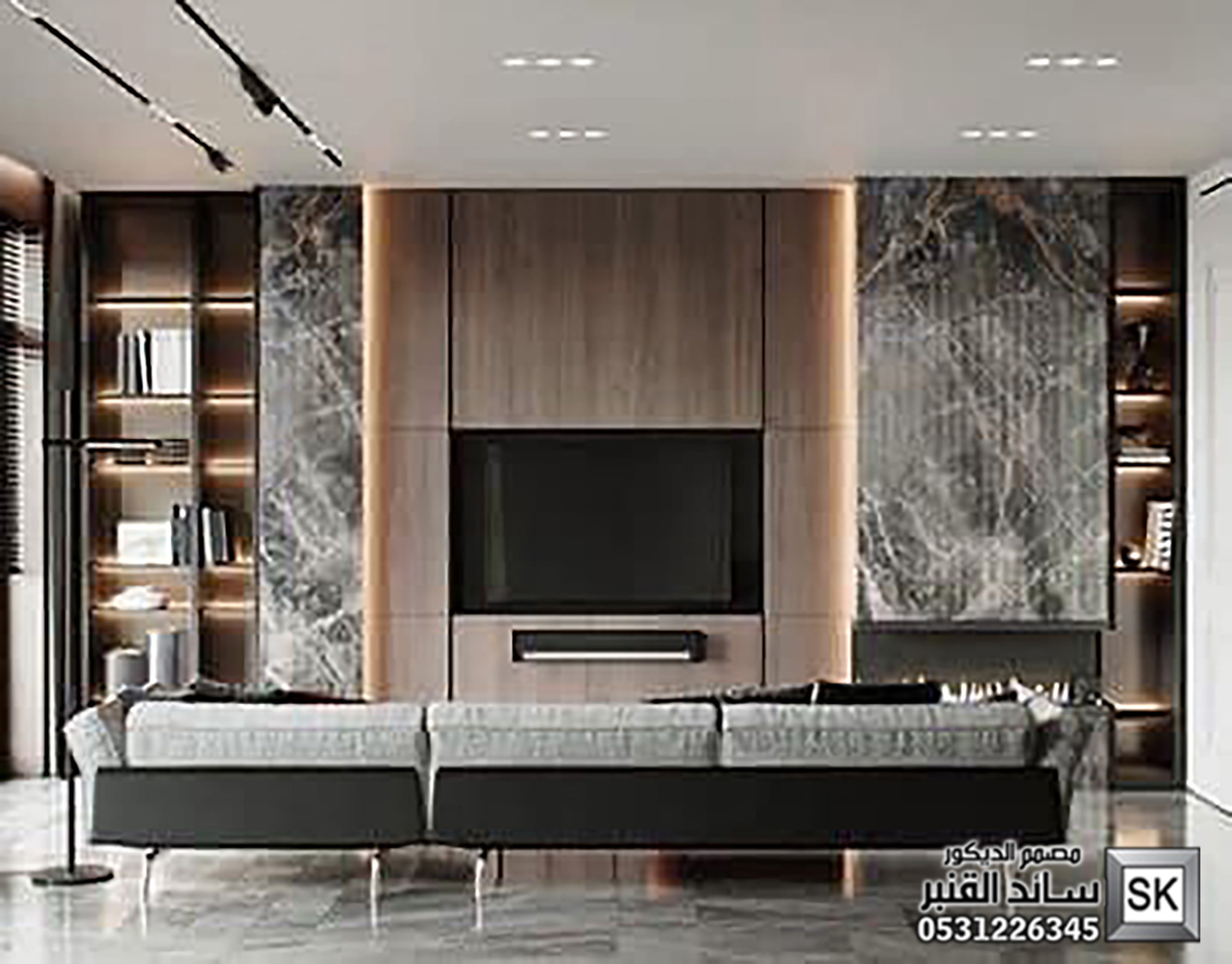 تشطيب جدران مجالس رجال و مجالس نساء و صالات و غرف نوم و غرف طعام فخمة في الرياض