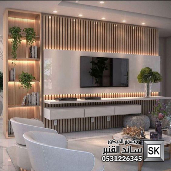 جدران تلفاز فخمة 2025 في السعودية
