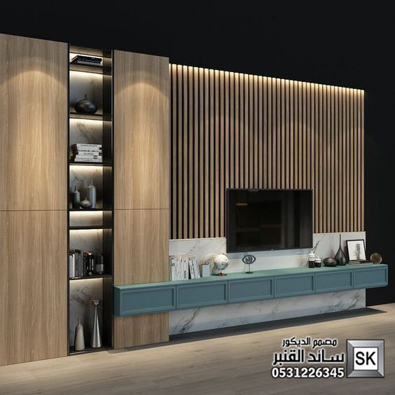 جدران تلفاز فخمة 2025 في السعودية