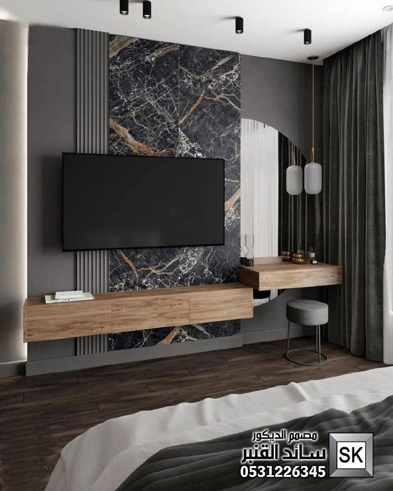 جدار مجالس و صالات و غرف نوم فاخرة في السعودية 2025