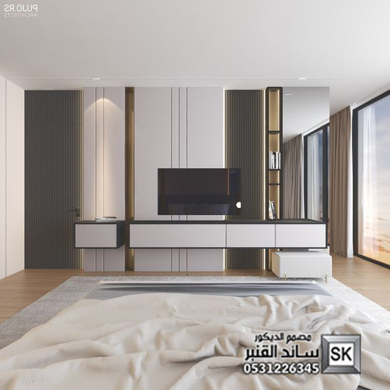 جدار مجالس و صالات و غرف نوم فاخرة في السعودية 2025