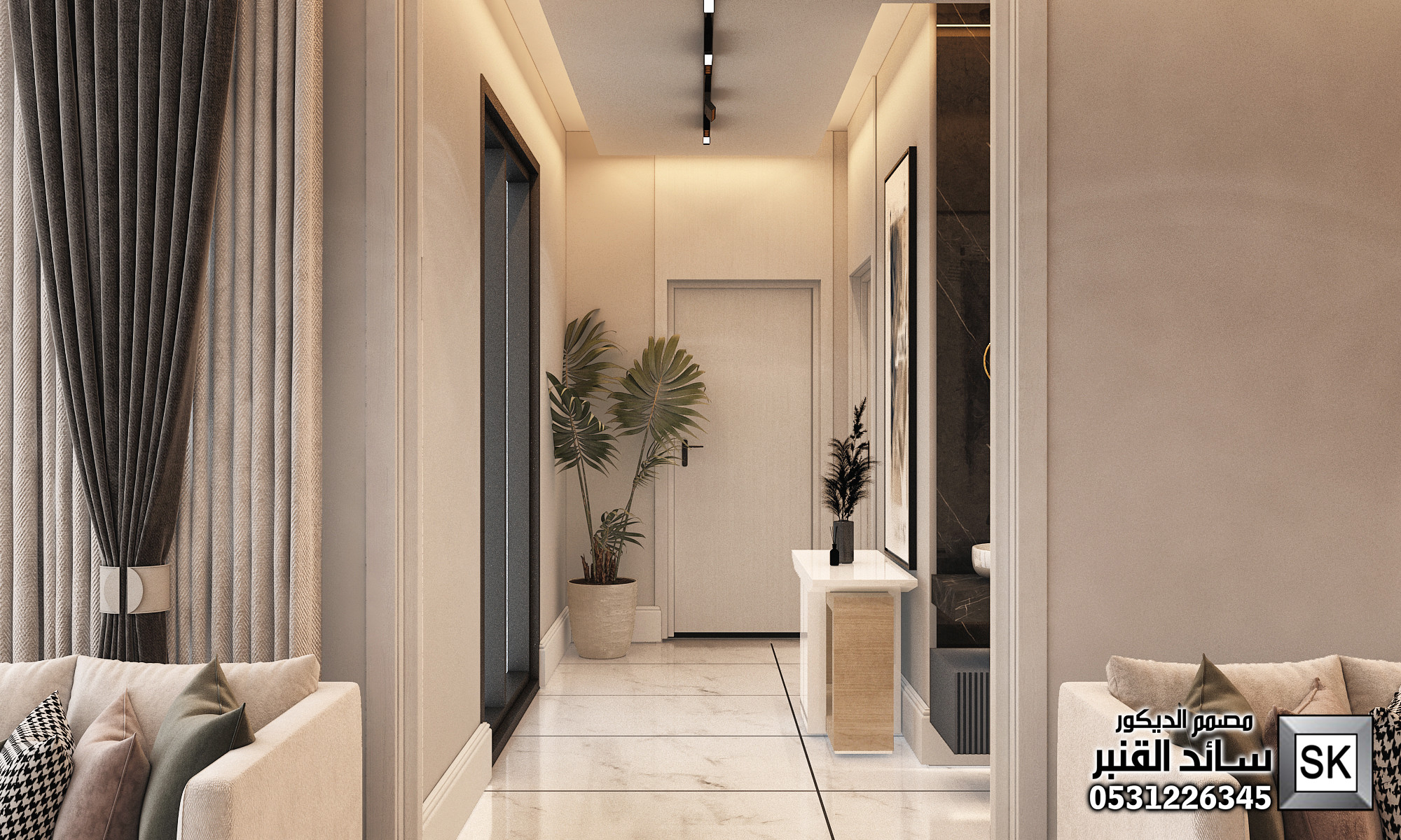 تصميم و تنفيذ لاندسكيب شاليهات و إستراحات فخمة في الرياض