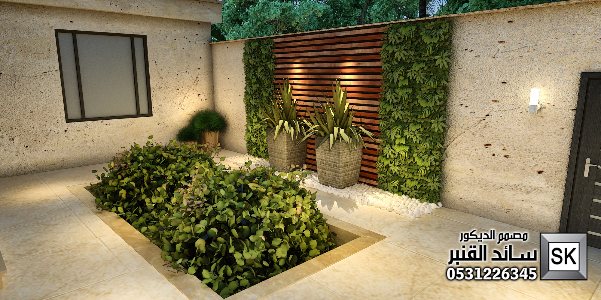 مصمم إستراحات محترف في القصيم