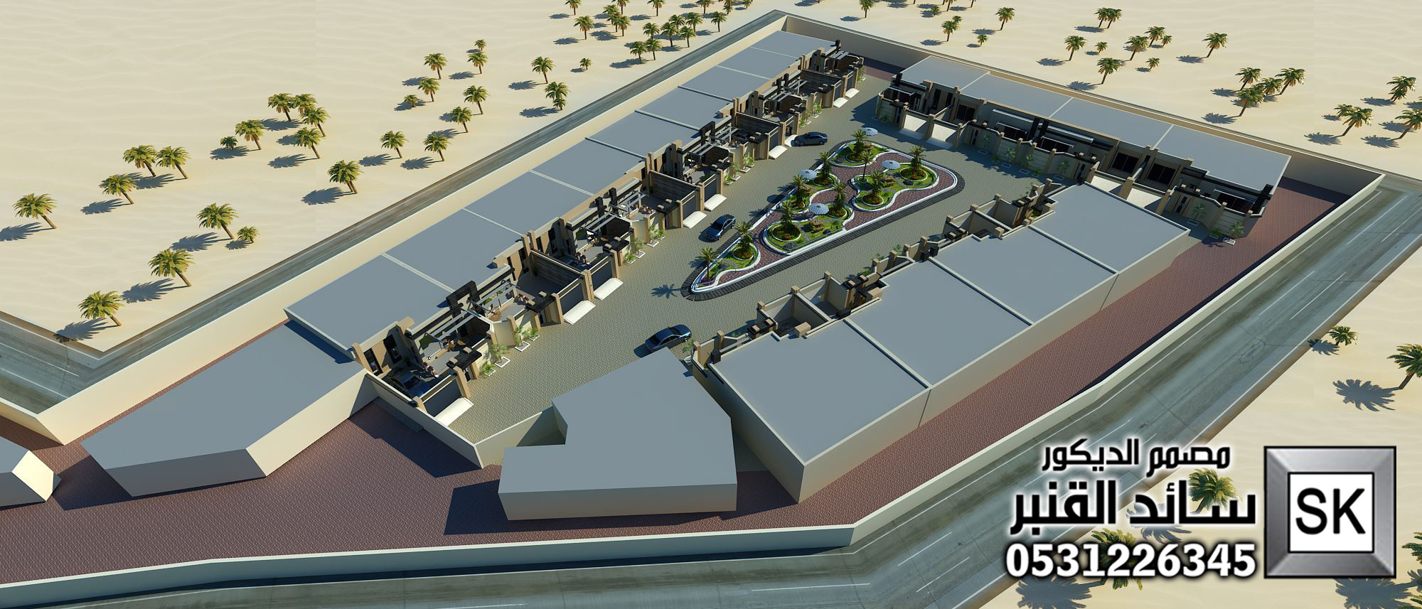 مصمم منتجعات و لاندسكيب محترف في الرياض