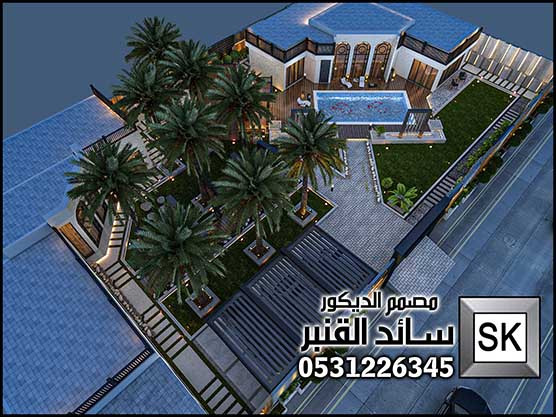 مصمم شاليهات محترف في السعودية