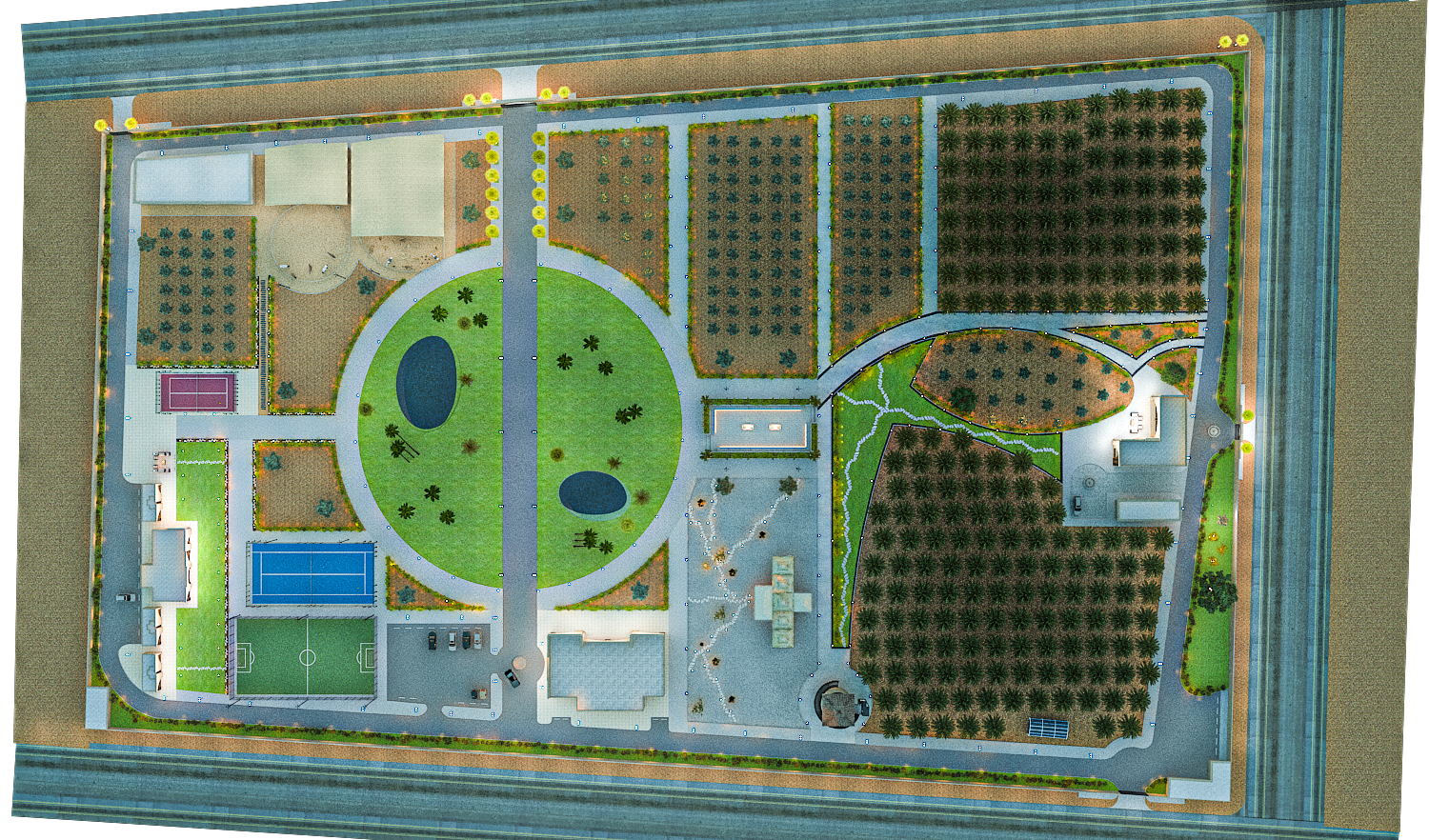 مصمم مزارع محترف في الرياض