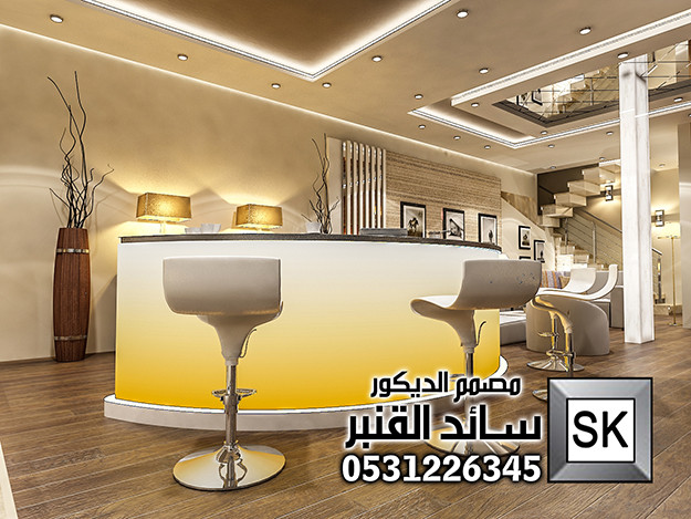 تصميم و تنفيذ ديكور داخلي فاخر في الرياض