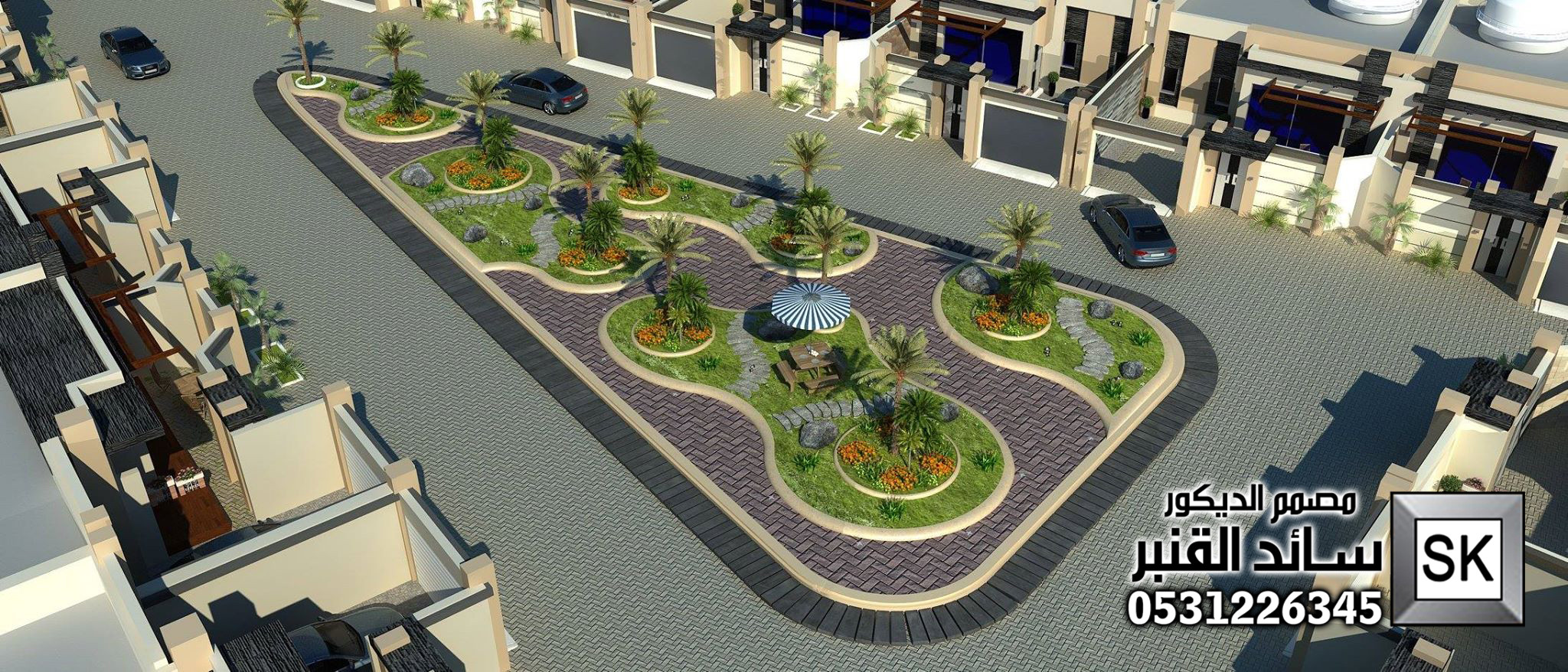 تصميم و تشطيب منتجعات فخمة في أبها