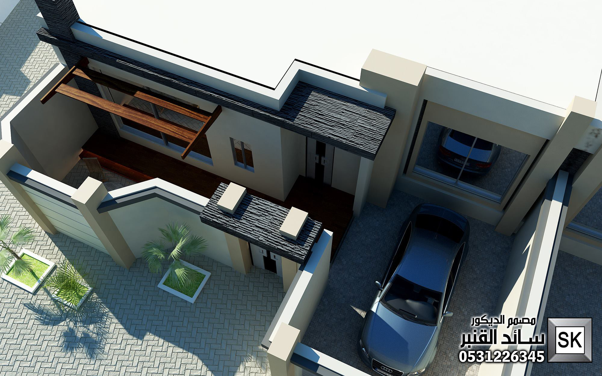 تصميم و تشطيب منتجعات فخمة في أبها