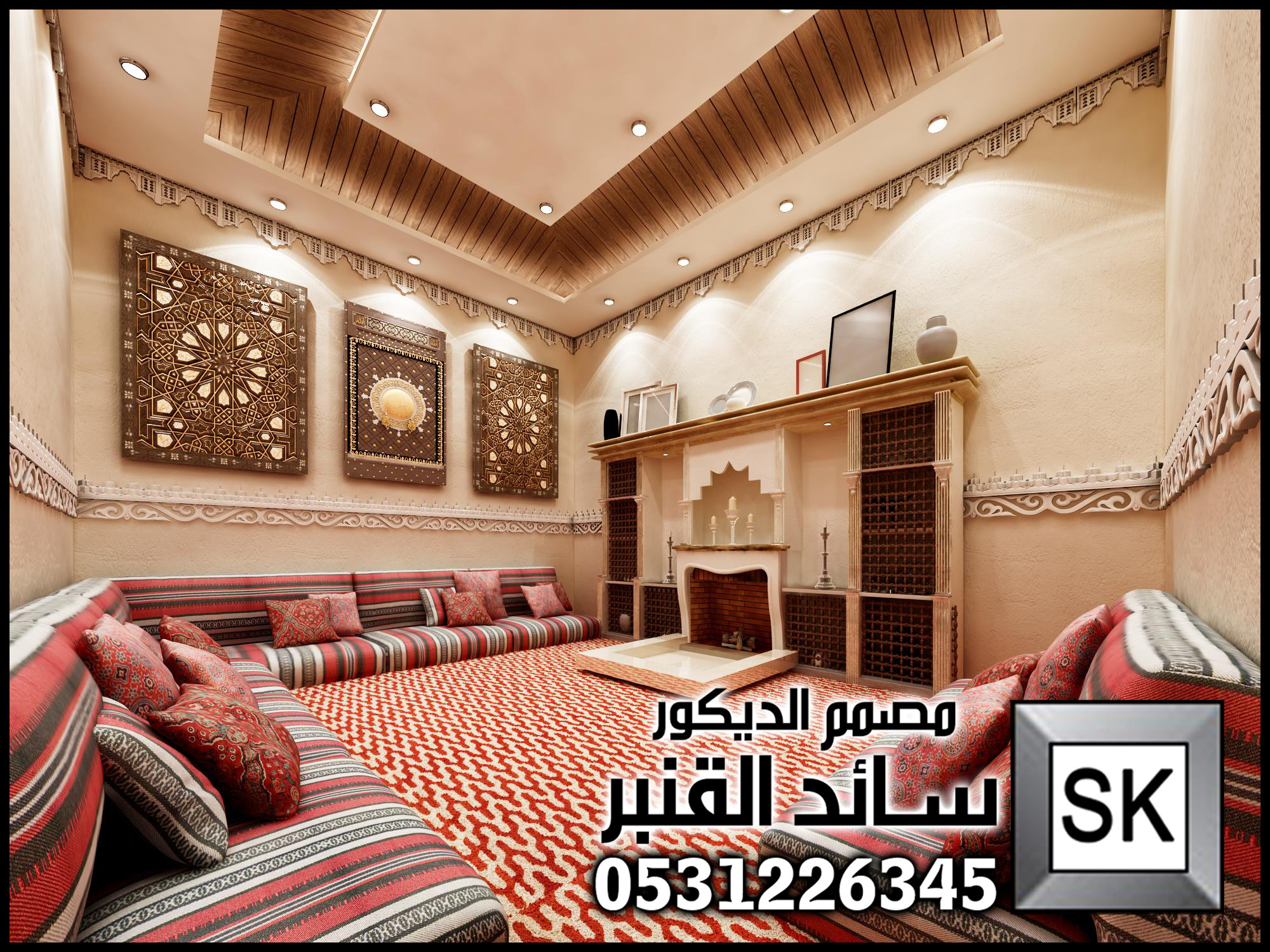 تصميم و تنفيذ ملاحق خارجية و مشبات في الرياض