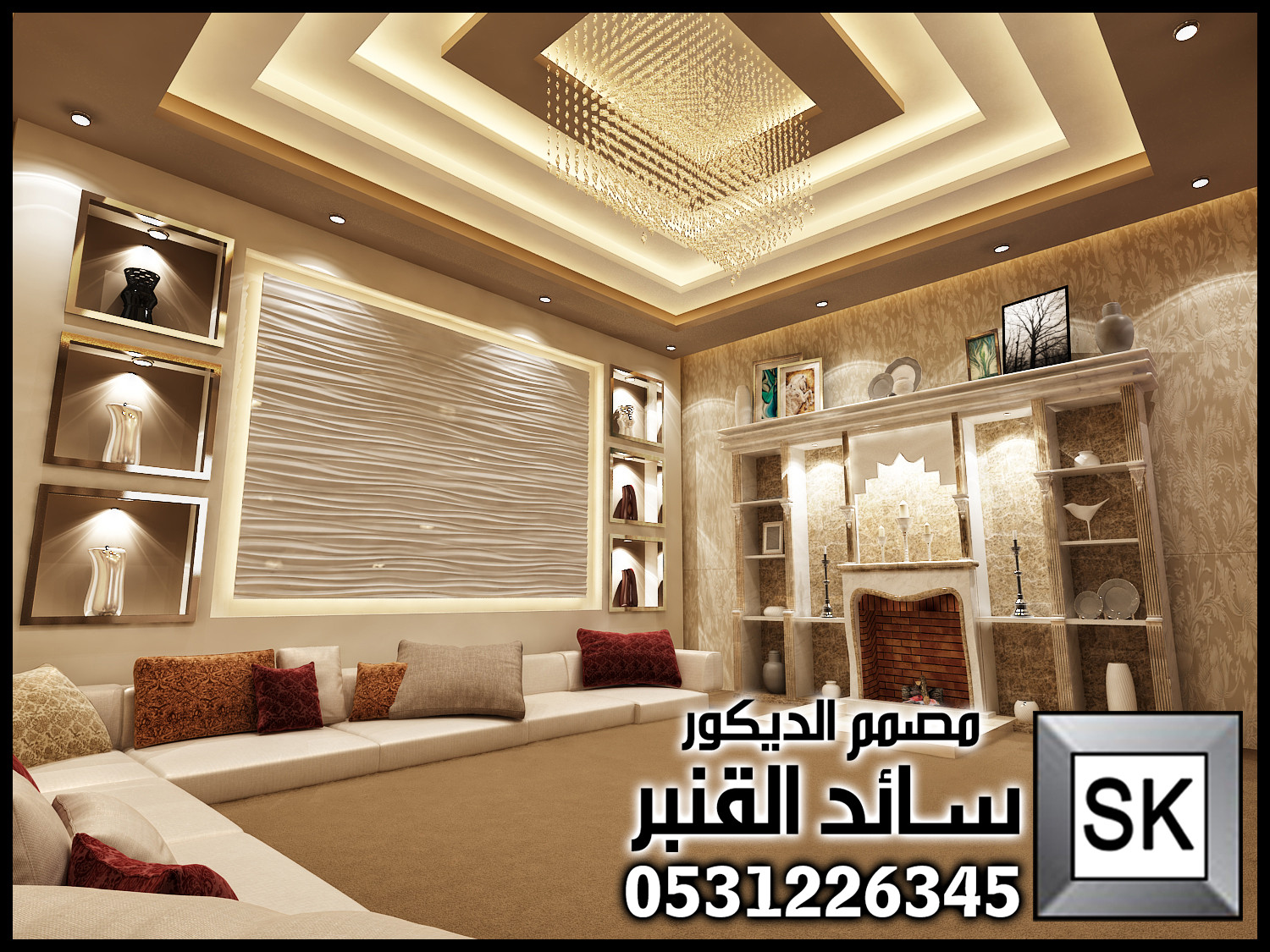 تصميم و تنفيذ ملاحق خارجية و مشبات في الرياض