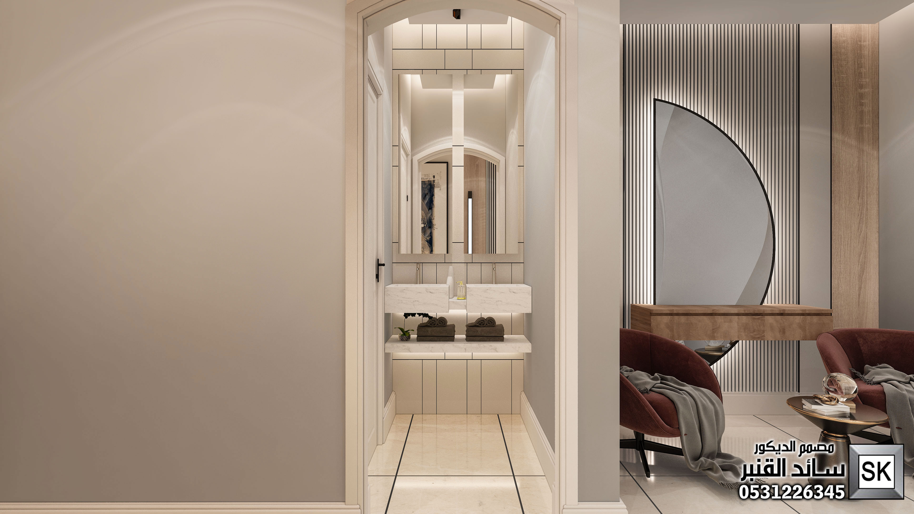 تصميم و تنفيذ أحدث ديكورات عام 2025 بلمسات سعودية