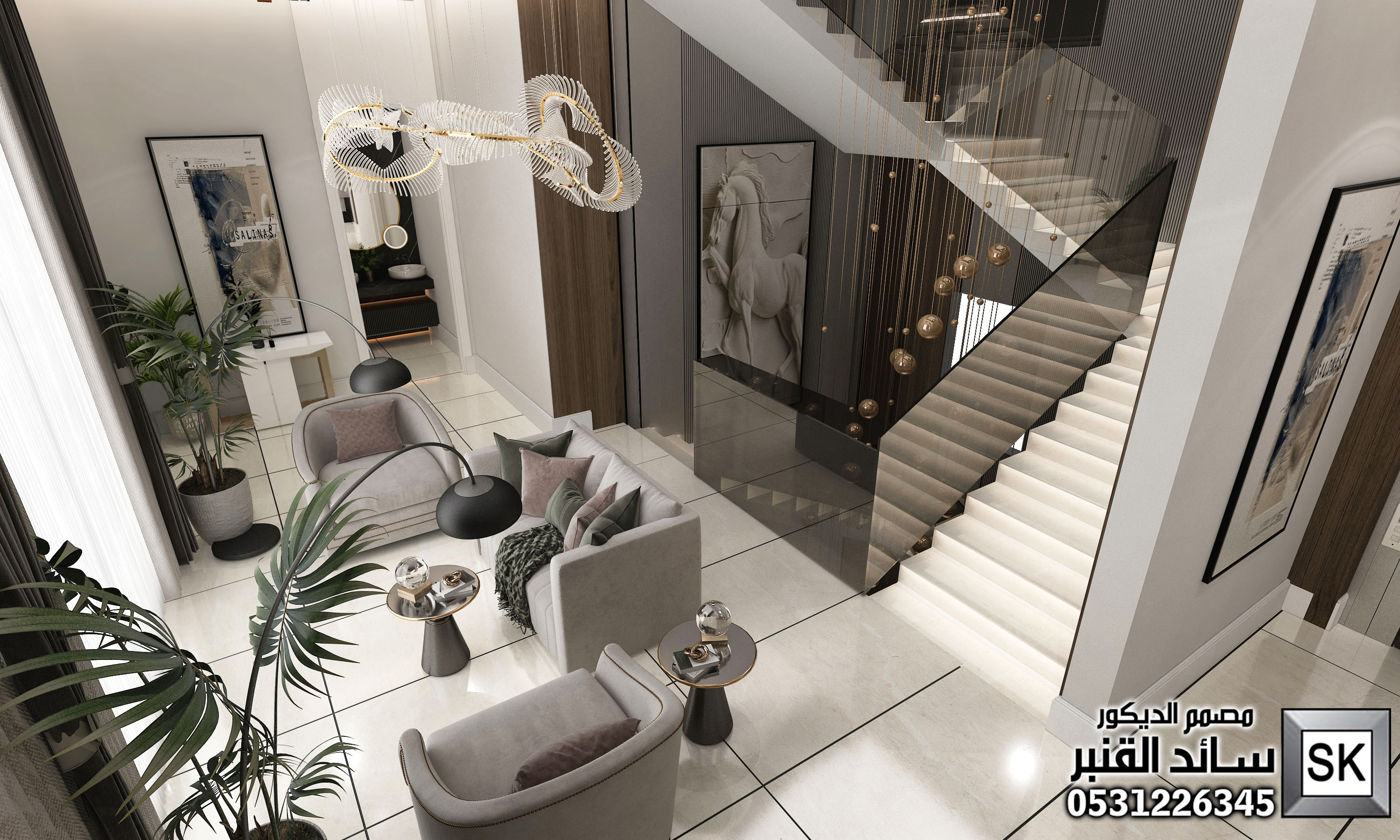 تصميم و تنفيذ أحدث ديكورات عام 2025 بلمسات سعودية