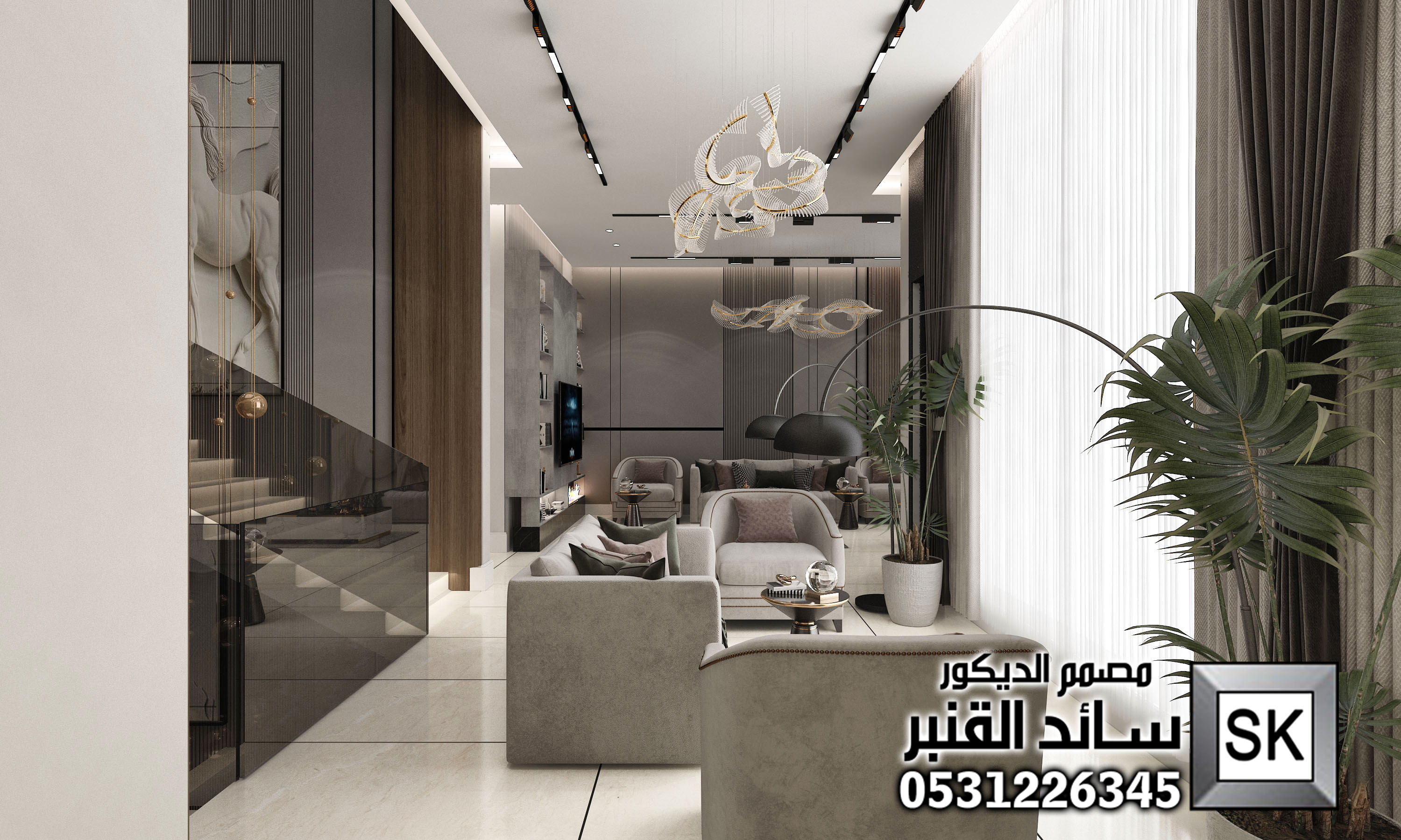 تصميم و تنفيذ أحدث ديكورات عام 2025 بلمسات سعودية