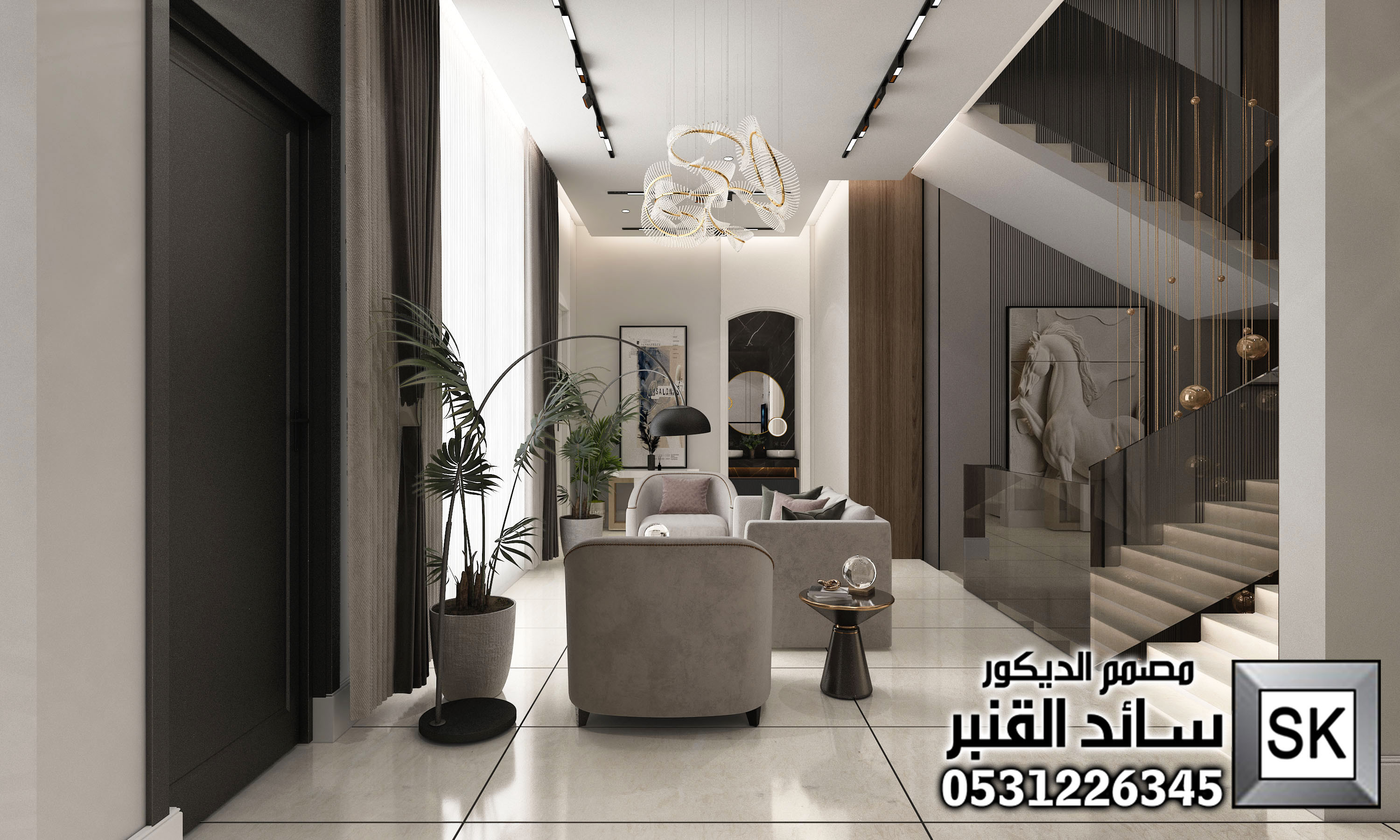 تصميم و تنفيذ أحدث ديكورات عام 2025 بلمسات سعودية