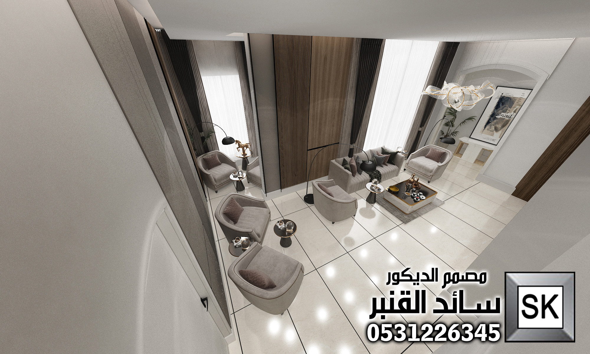 مصمم ديكور داخلي محترف في السعودية