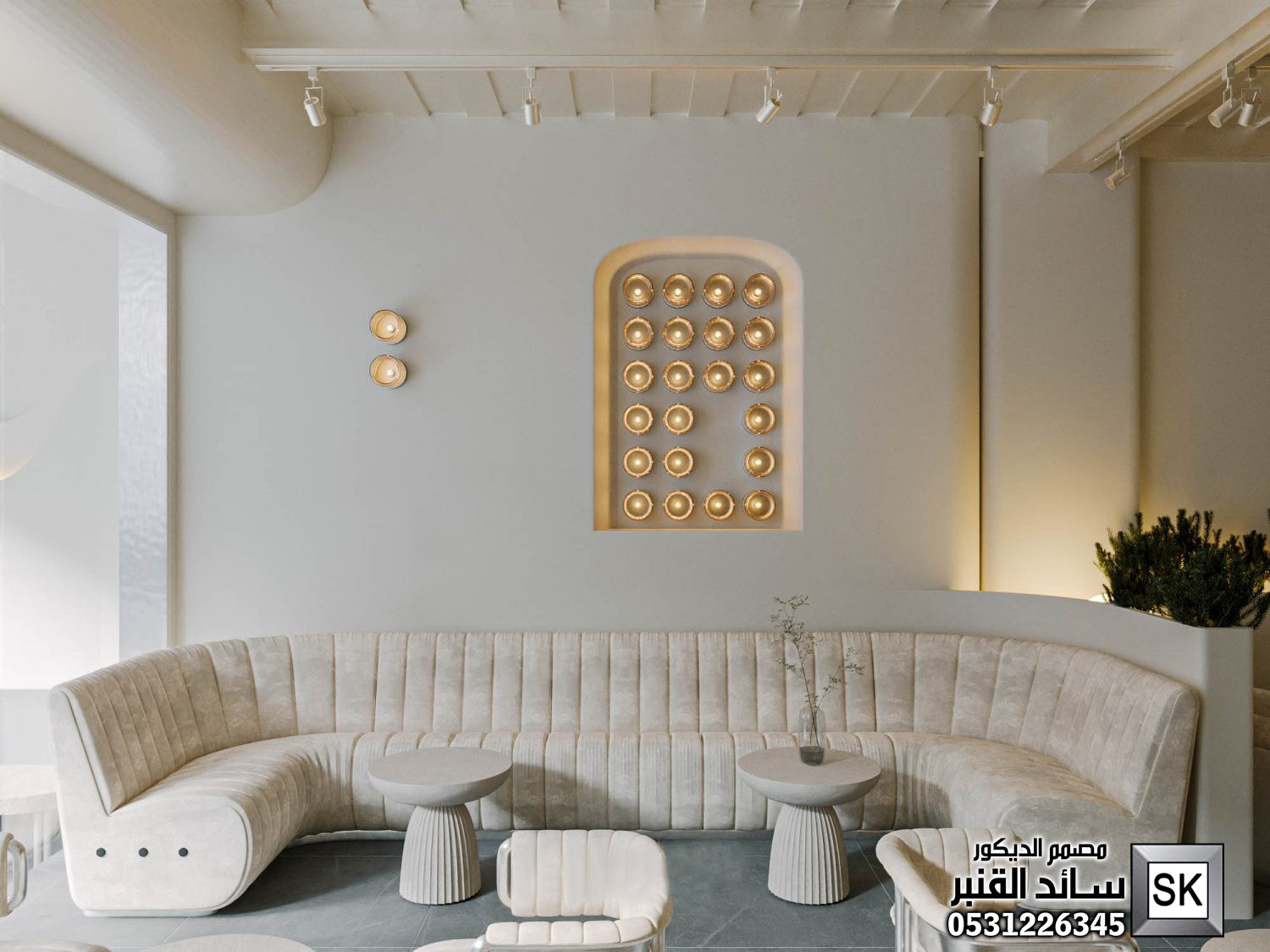 مصمم كافيهات و مطاعم  و محلات شاهي محترف في الرياض