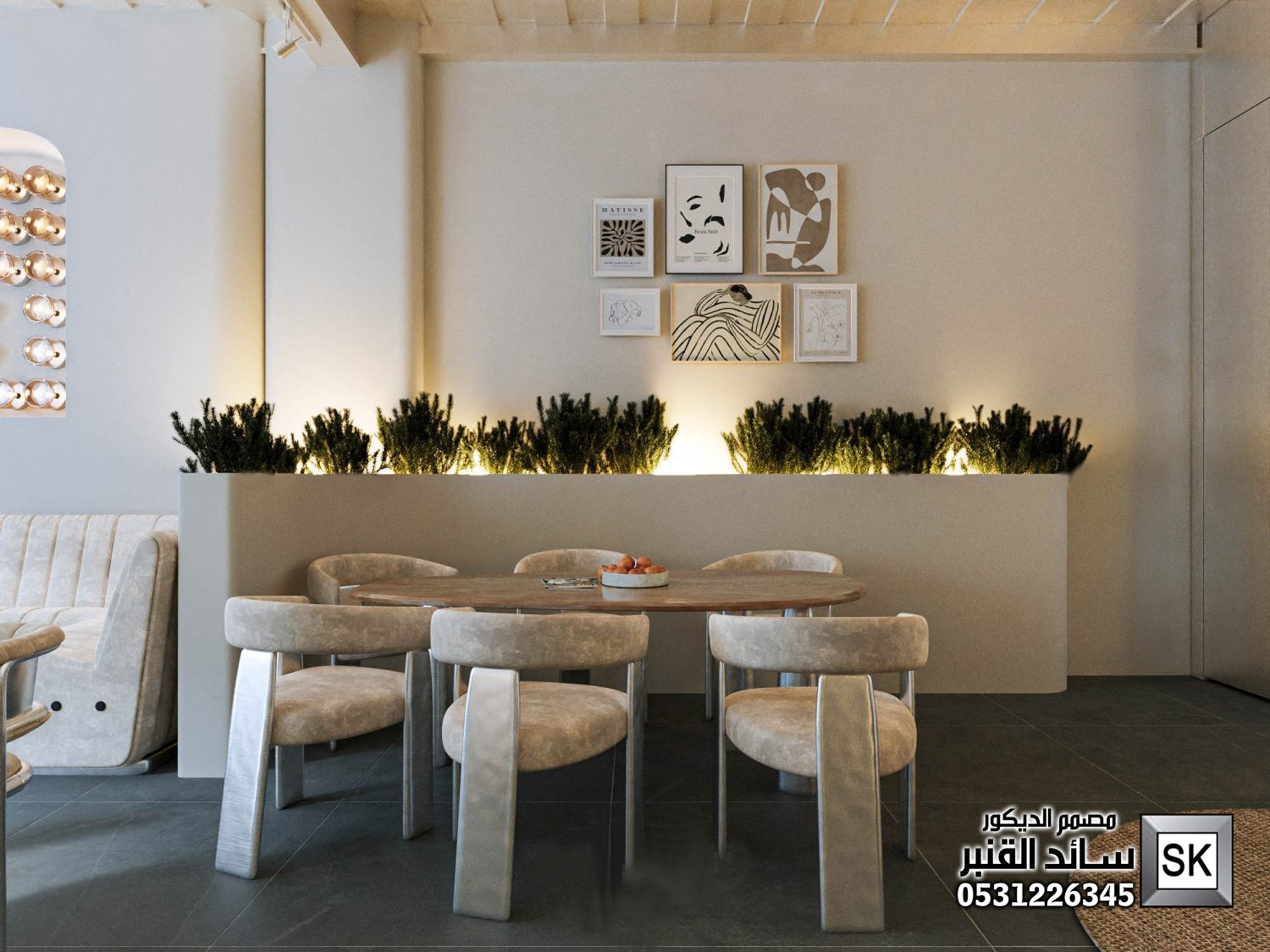 مصمم كافيهات و مطاعم  و محلات شاهي محترف في الرياض