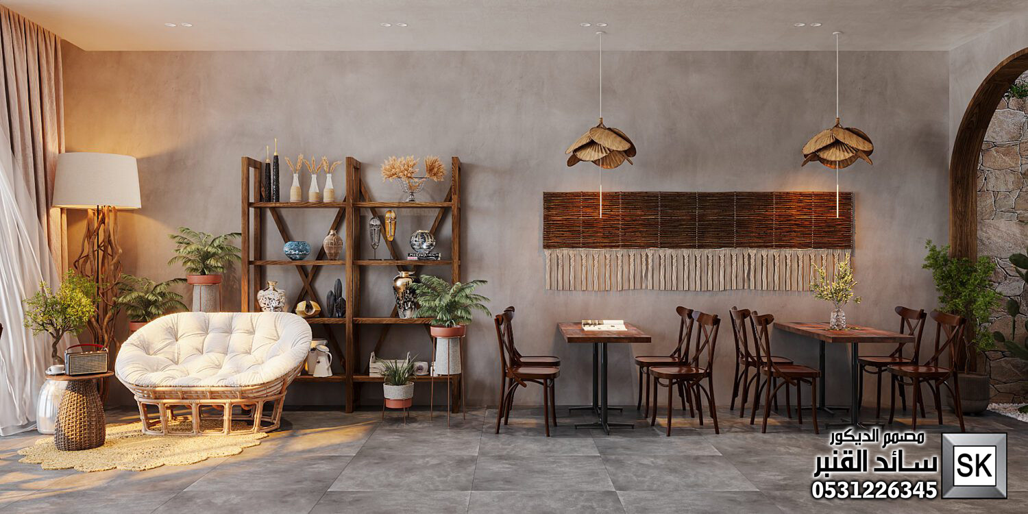 تصميم محلات شاهي و كوفي شوب في السعودية