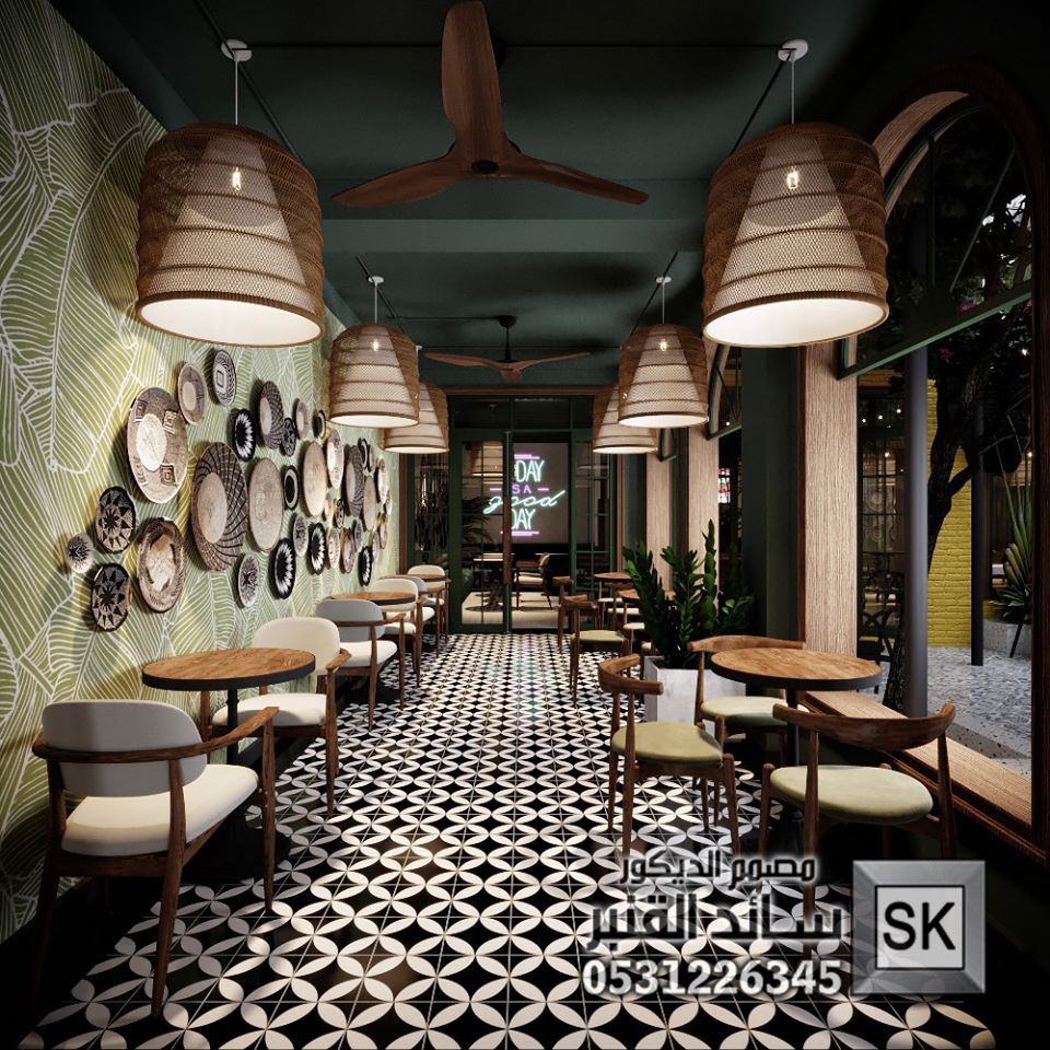 مصمم كافيهات و مطاعم و محلات شاهي مبدع في السعودية