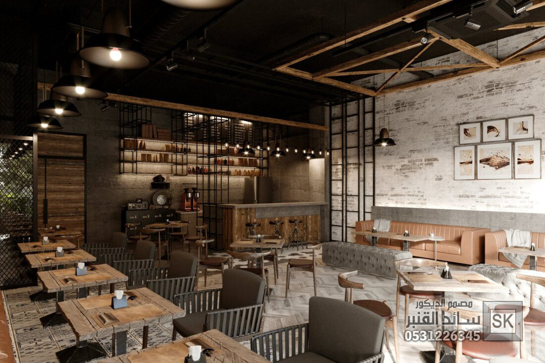 مصمم كافيهات و مطاعم و محلات شاهي مبدع في السعودية