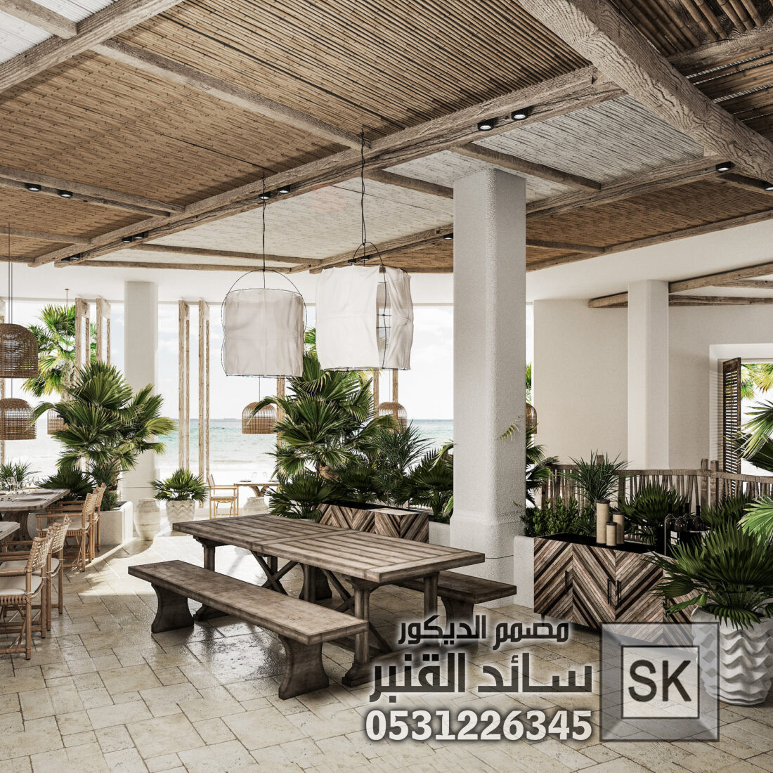 مصمم و منفذ مطاعم بحرية و كافيهات بحرية في السعودية